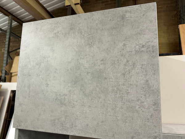 NEW "True Handleless" Premierline Ex-Display Kitchen In LIGHT CHICAGO CONCRETE Door!