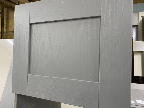 NEW DUST GREY WOODGRAIN SHAKER DISPLAY KITCHEN with Dust Grey matching units